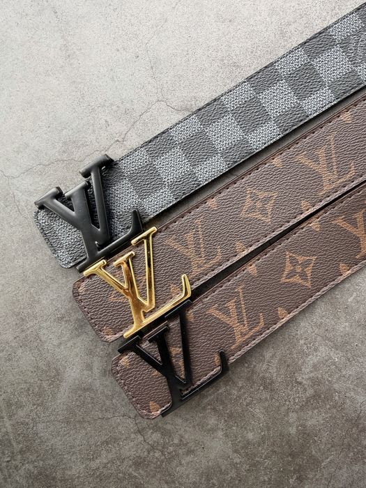 Шкіряний ремінь  Louis Vuitton Луї Віттон  Ремінь Луї Віттон