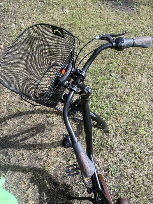 Rower damski czarny mat jak nowy