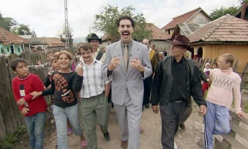 BORAT (Sacha Cohen/Pamela Anderson) + de 30 minutos de Cenas Cortadas
