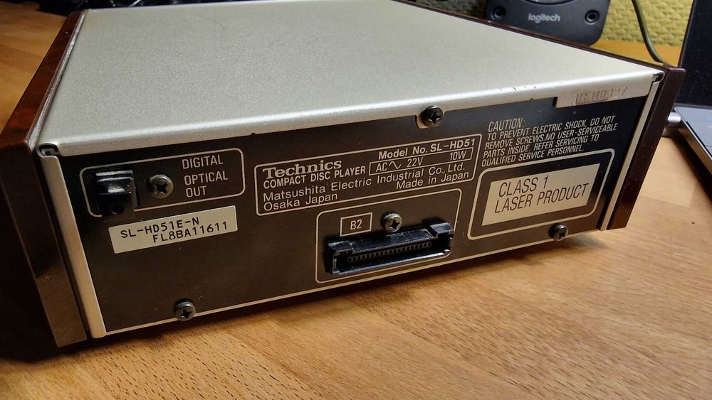 Technics HD odtwarzacz cd uszkodzony