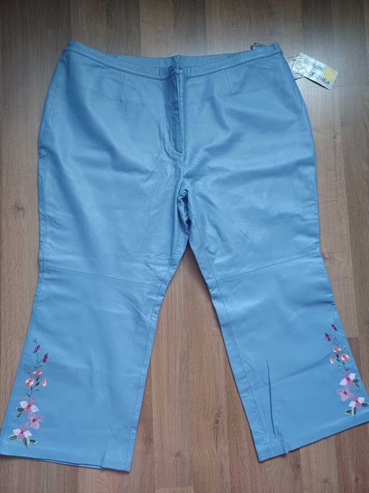 Продаються жіночі брюки (натуральна шкіра) НОВІ- ВЕЛИКОГО РОЗМІРУ