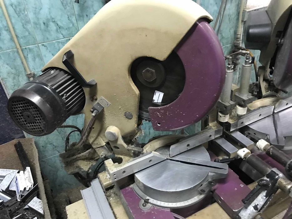 Piła dwugłowicowa FOM automatyczny rozsuwana, sprawna