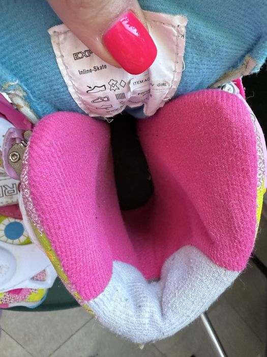 Ролики 31/34 для девочки