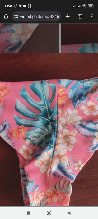 Cueca Biquini  NOVO XS