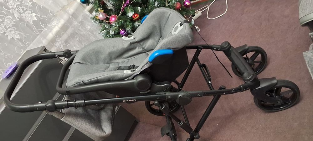 Коляска дитяча 3 в 1 ADAMEX