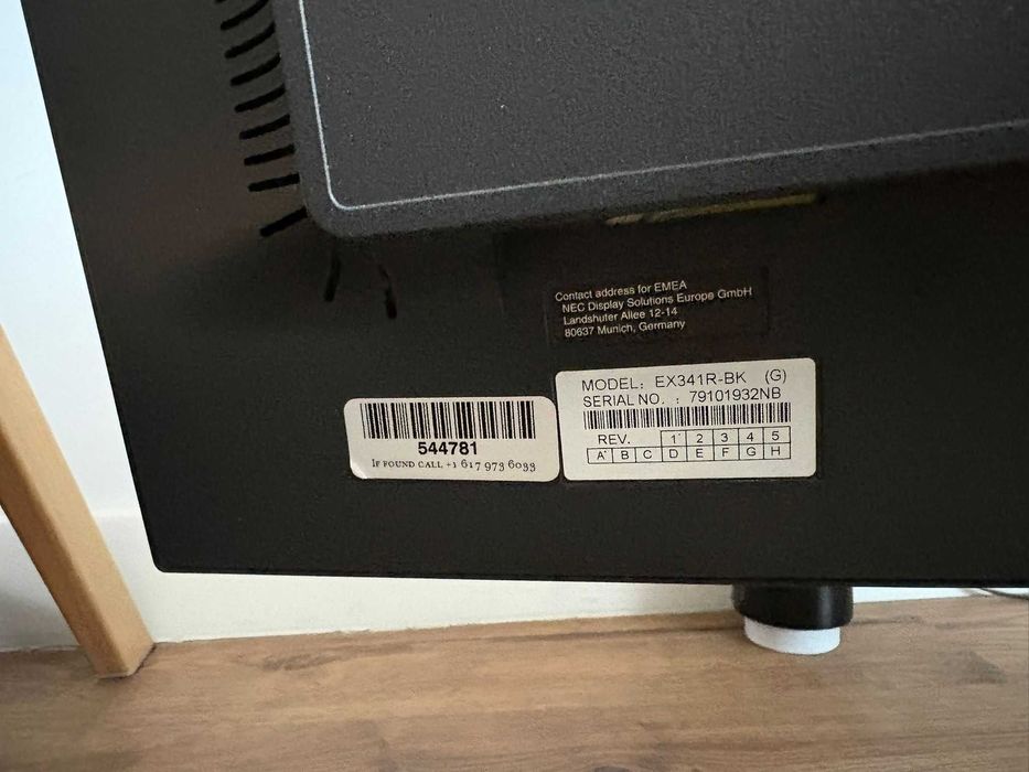 Monitor NEC EX341R 34" 3440x1440px Curved