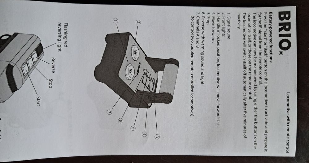 Kolejka BRIO 33517 zestaw zdalnie sterowany NOWY tory lokomotywa