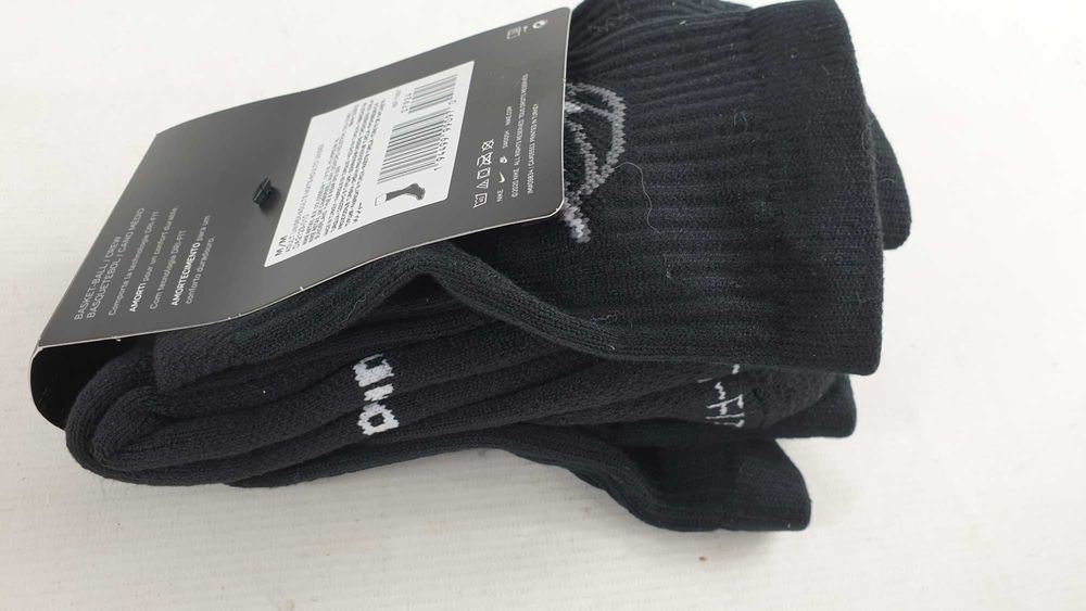 Nike Skarpetki DRI FIT  czarny rozmiar 38-42