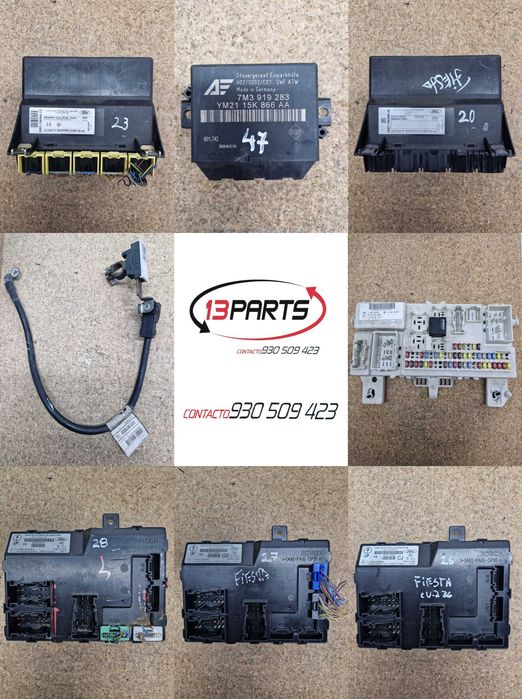 Diversos Modulos Eletronicos Caixas Fusiveis Ford