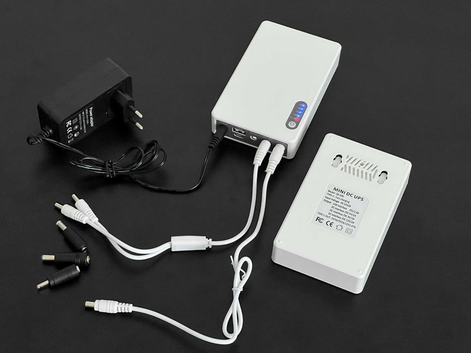 Безперебійник для роутер ДБЖ mini ups NEP WGP 10400mAh з блоком живлен