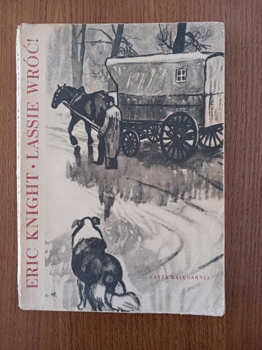 Książka " Lassie wróć" z 1960 roku