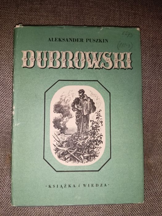 Książka A. Puszkin Dubrowski klasyka