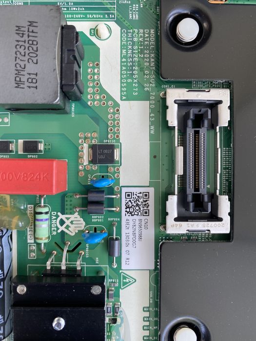 Board  TV Samsung 43” 4K UHD