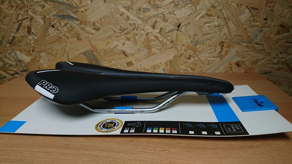 Siodełko rowerowe PRO Falcon CRMO 142mm NOWE