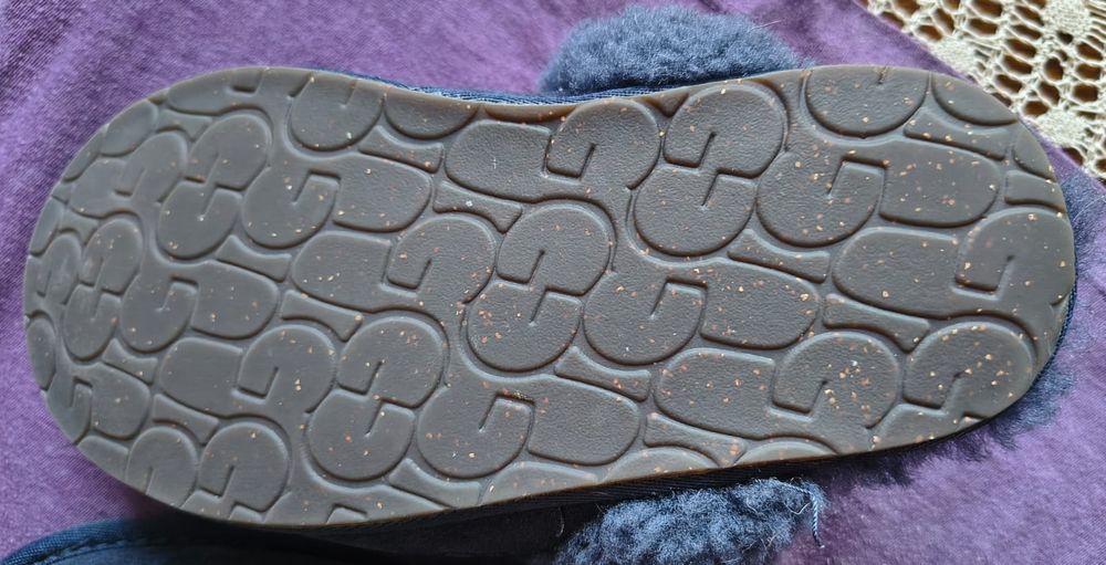 Oryginalne granatowe kapcie UGG