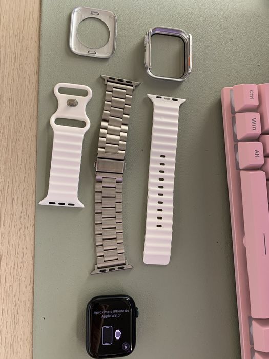AppleWatch Series 9 45mm com mais de 1 ano de garantia