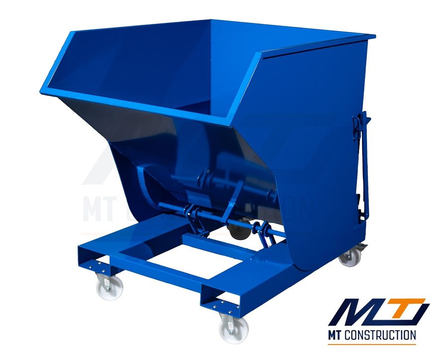 Kontener / Koleba / Pojemnik metalowy samowyładowczy 600l  | Producent