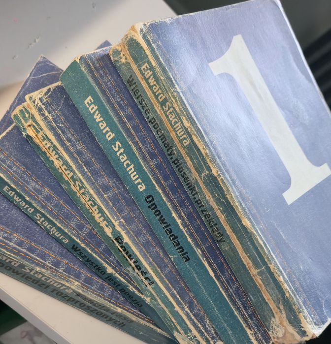 Książki 5 szt Edward Stachura