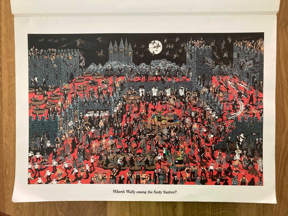 Where's Wally? The Magnificent Poster Book! by Martin Handford