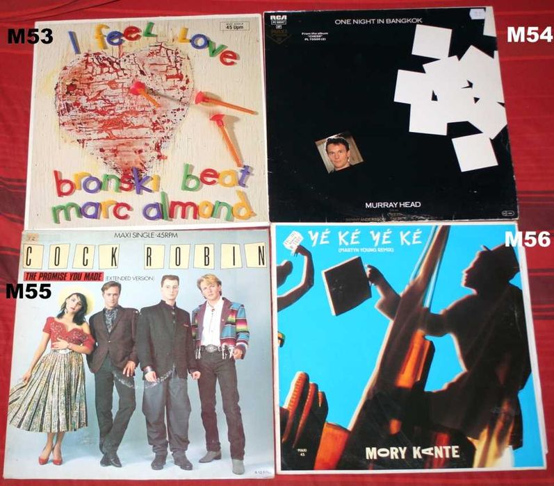 Płyty winylowe Maxi Single 12" 45 obr/min POP, Rock, Disco, Techno II