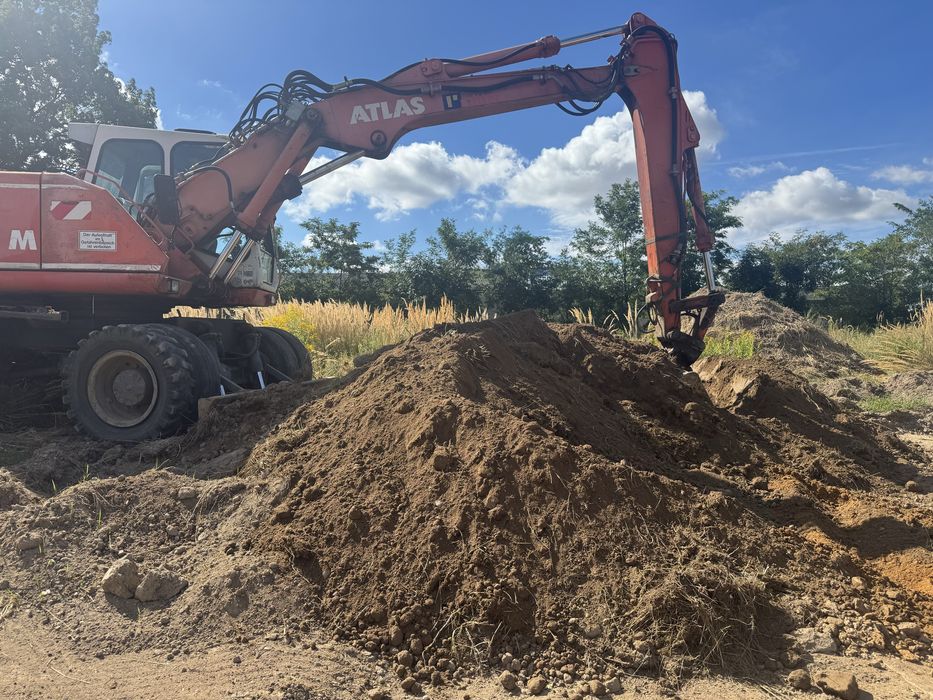 Ziemia ogrodowa, uniwersalna, pod trawnik, ogród warzywny, transport