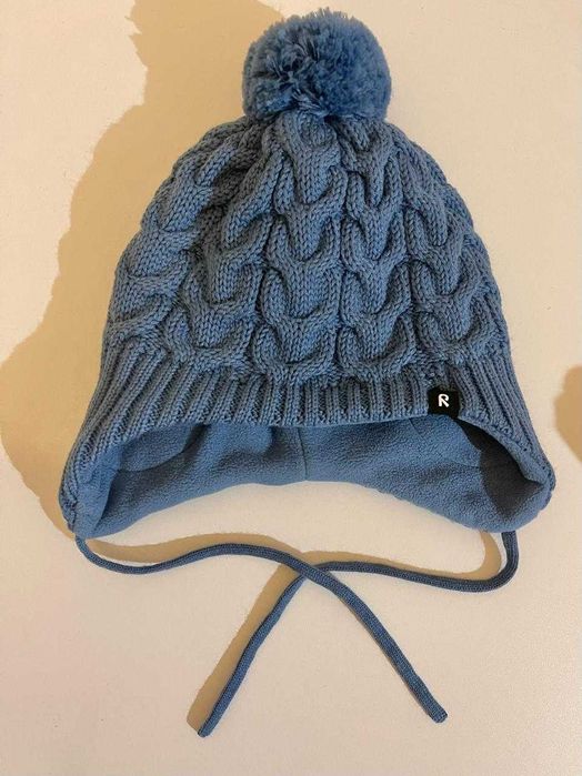 Дитяча зимова шапка Reima Paljakka 52 розмір, колір Blue ocean