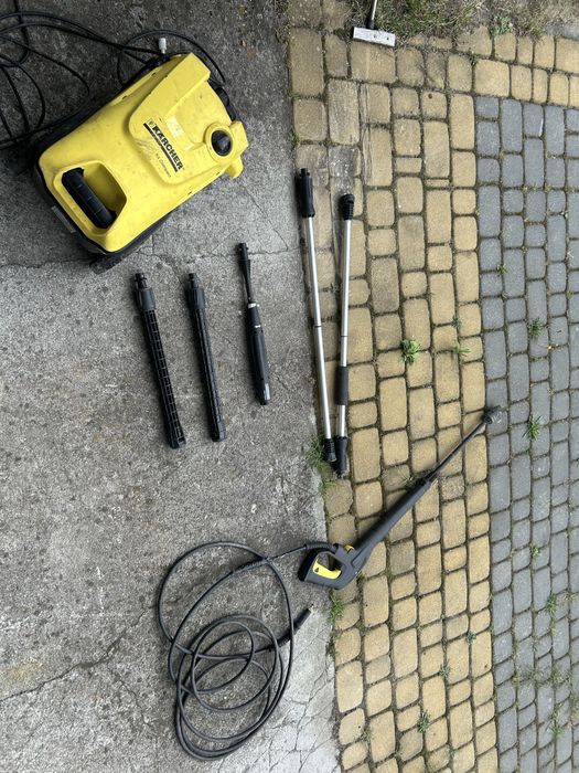 Karcher k4 uszkodzony oraz akcesoria