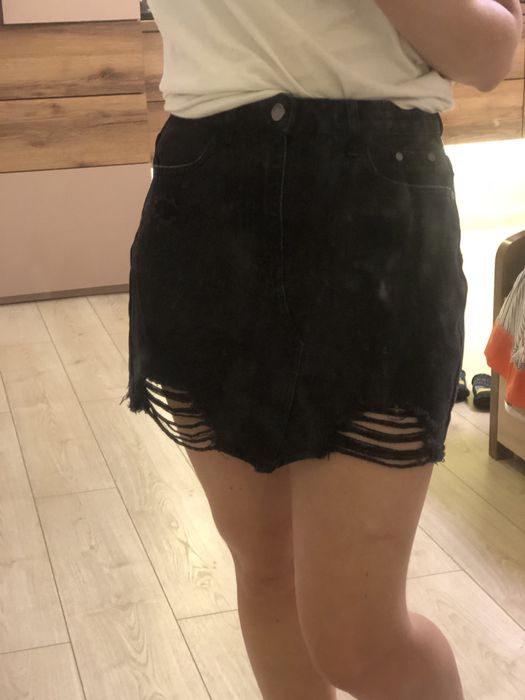 Юбка джинс, спідниця