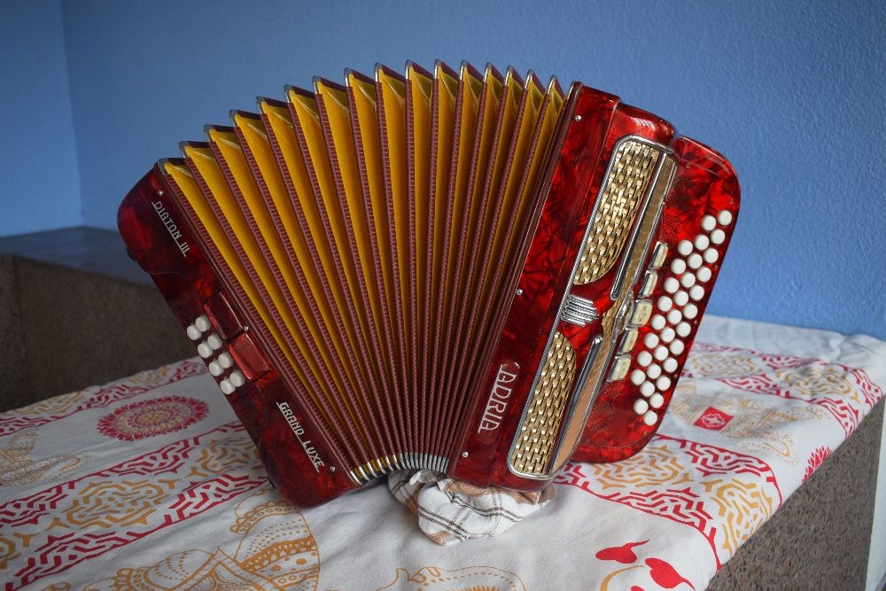 Concertina Adria Diaton III 3 Voz, La Re