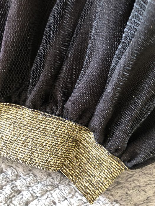 Czarna spódniczka tiulowa