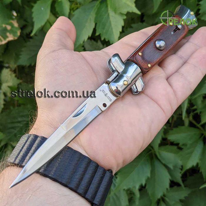 Нож выкидной СТИЛЕТ wood version