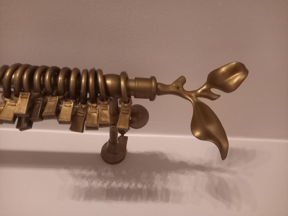 Karnisz podwójny 3 sztuki