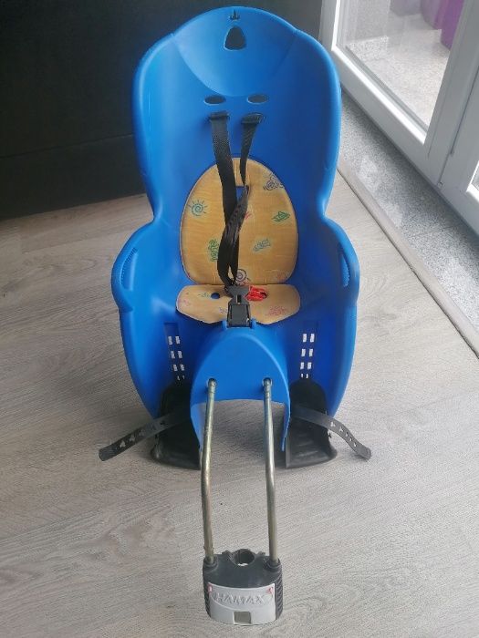 Fotelik rowerowy hamax kiss z mocowaniem do 22 kg