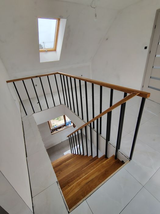 Schody loft konstrukcja stalowa