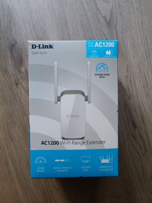 Repetidor de Sinal D-LINK DAP-1610 (AC1200 - 866 Mbps)