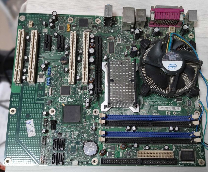 Материнська плата Intel D945GNT/PSN + CPU Intel Pentium D915 2.8GHz