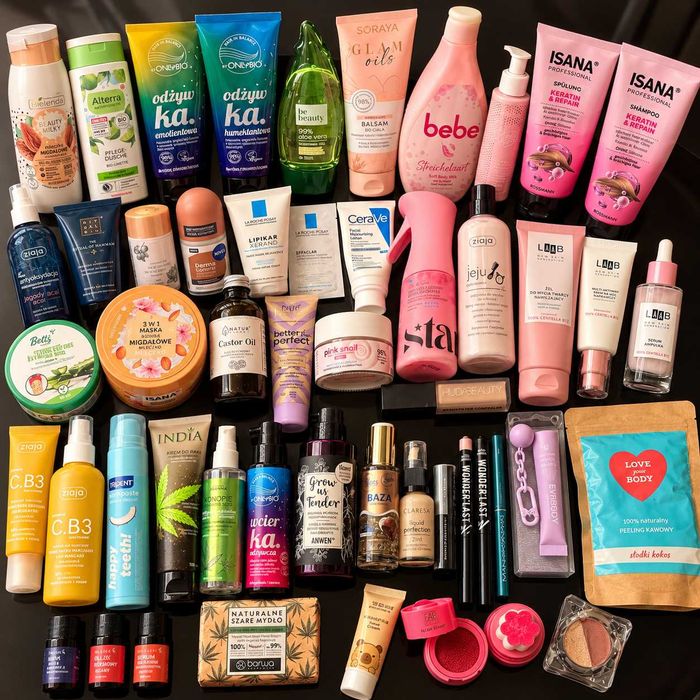 Zestaw kosmetyków rituals la roche posay cerave ziaja stars isana