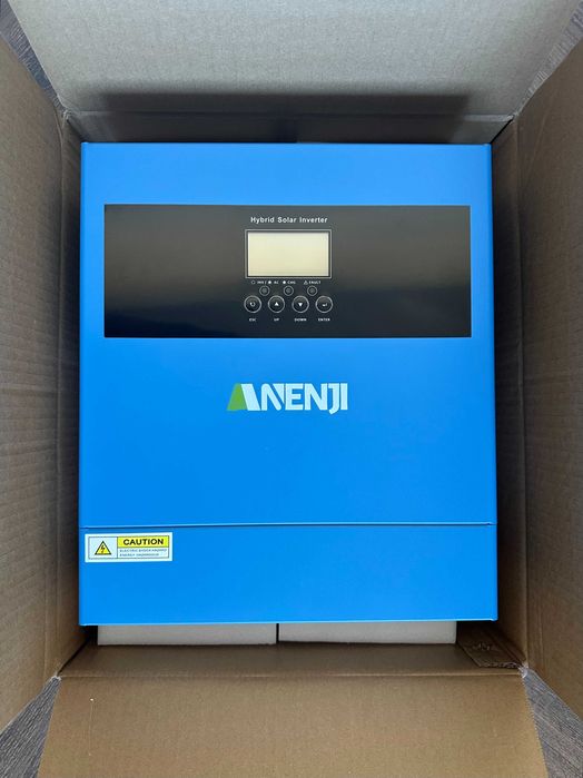 Anenji 24v 4Kw, 24в 4квт. Новий, запакований - ANJ-4000W-24V-WIFI