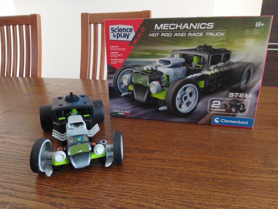 Clementoni Science and Play Mechanics klocki 2w1