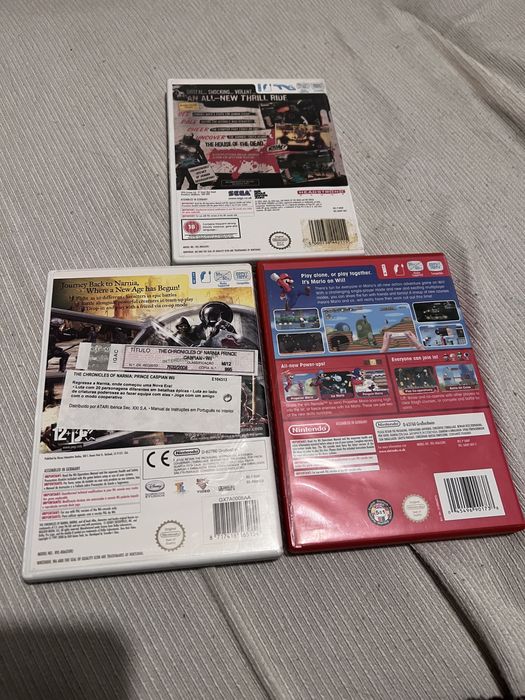 Jogos Wii - super mario bros - house of the dead overkill