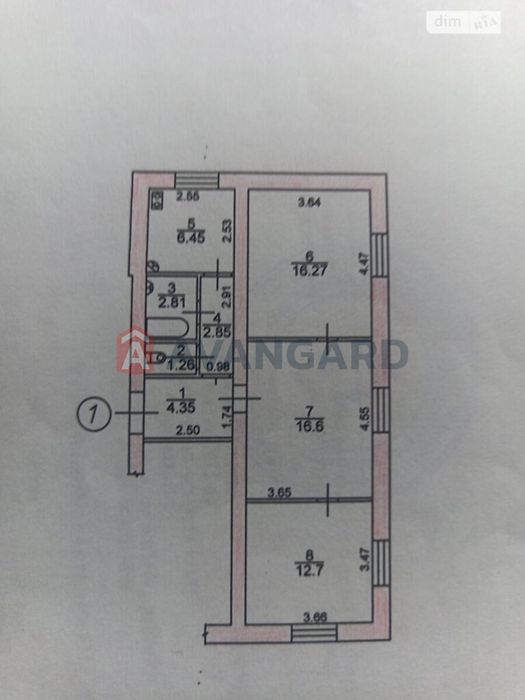 Продам 3-кімн. квартиру. Правий.