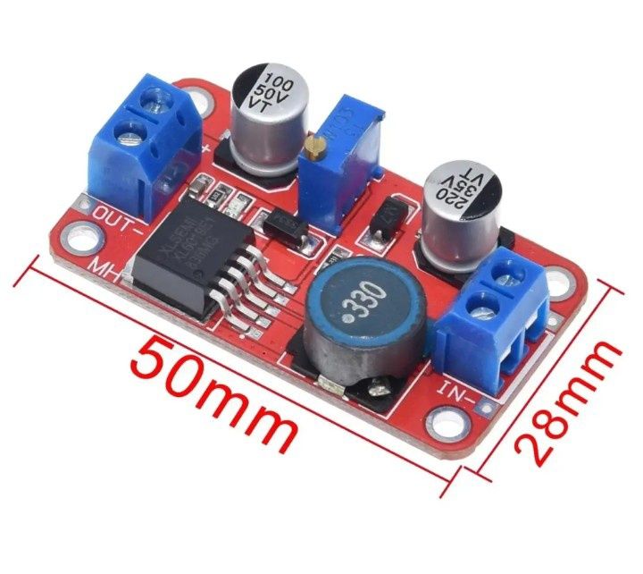 Підвищувальний перетворювач XL6019 3А 3-40В до 4-45В