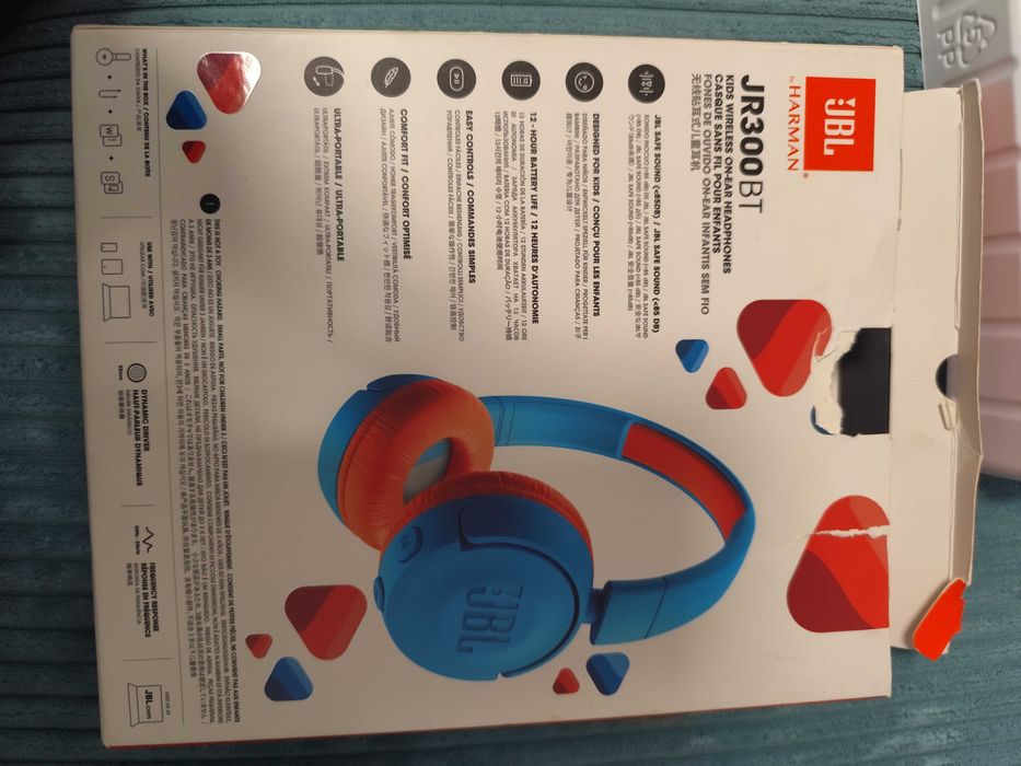 Słuchawki bezprzewodowe JBL JR300BT