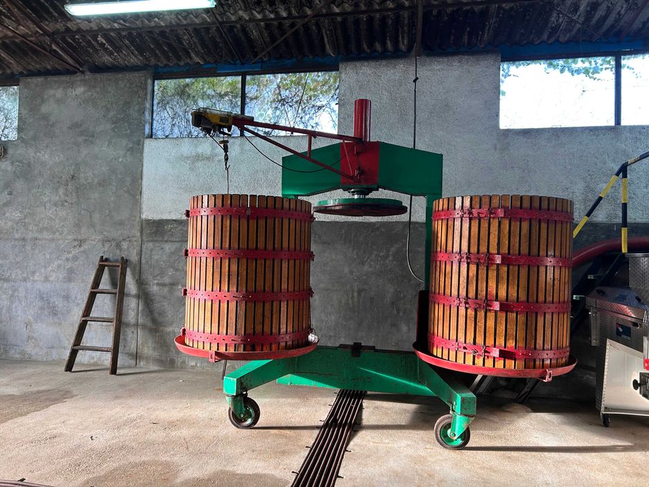 Prensa de Uvas Electro-hidráulica