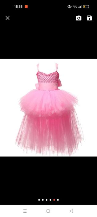 Vestido lindo menina