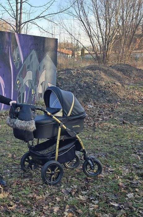 Wózek 3 w 1 w bardzo dobrym stanie