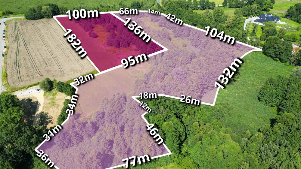 USŁUGI DRONEM - Zdjęcia i Filmy 4K z Drona | Nieruchomości | Działki