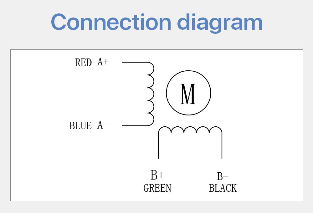 Шаговий мотор Nema 23 2.2 n.m