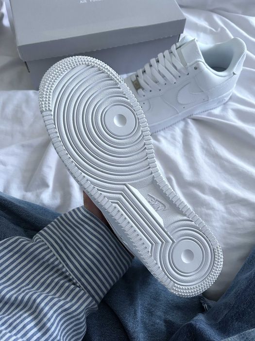 ‼️Кросівки Nike Air Force All White