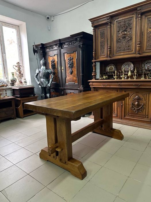 Масивний стіл обідній дубовий стол дерево меблі б у 3935